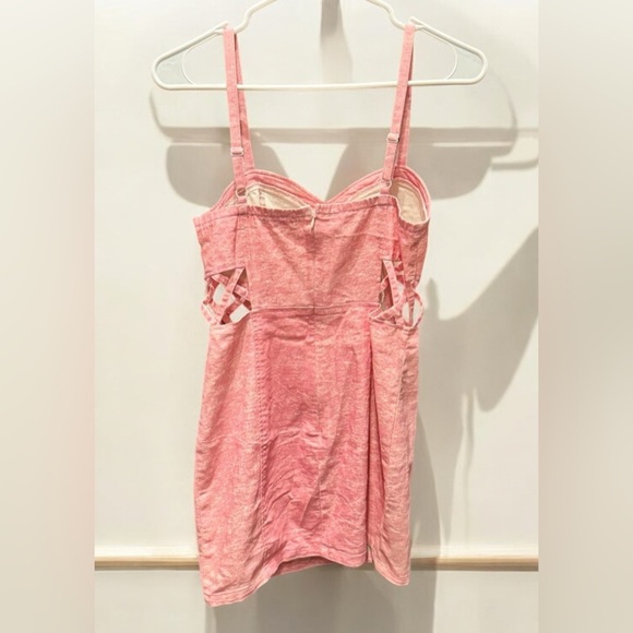 Do & be Elegant Pink Dress adjustable straps MEDIUM pit to pit 14in length 23in - Picture 2 of 6